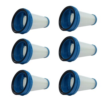 PUREBURG 6-Pack SVF11 Replacement Filters Compatible with Black + Decker HSV320J HSV420J HSV520J HSV320J32 HSV420J42 HSV520J01 SVA420B SVA520B Stick Vacuums