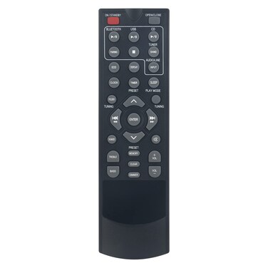 RRMCGA424AWSA Replacemrnt Remote Control Fit for Sharp CD-BH950 CD-BH350 Micro Audio Component System,Can Replace RRMCGA397AWSA