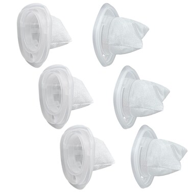HNVCF10 Filter Replacement for Black and Decker Dustbuster Hand Vacuum HNVC115, HNVC215, HNVC220 Series, 6 Pack