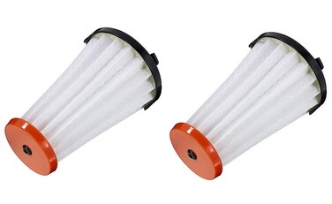 HASMX Vacuum Filter E2 Replacement for Electrolux Ergorapido EL2000 Stick Vacs &amp; Rapido EL800 Hand Vacuums, Vacuum Cleaner Filter Replaces Part Numbers: E2, Style 2, EF144, EL65521, EL65521A (2-Pack)