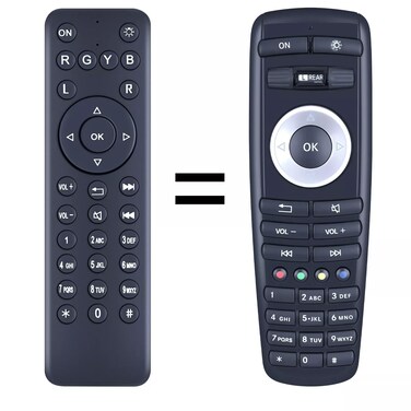 ZWP Replacement Remote Control fit for 2013-2016 Mercedes GL350 GL450 GL550 GL63 GLS350d GLS450 GLS550 GLS63 GLE350 GLE400 GLE450 GLE43 Rear DVD Entertainment A2218703889 or A2128200097