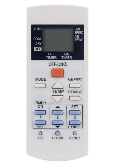 Replace Remote Control Compatible with Panasonic Air Condtioner A75C3716 A75C3297 A75C3625 A75C2817 A75C2825 A75C2841 A75C2925 A75C3623 A75C3407 KTSX003 A75C4448