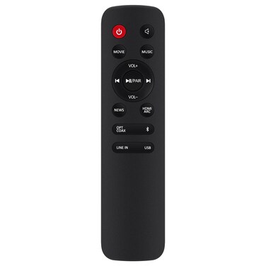 EN205A7H Replacement Remote Control Commander fit for Hisense Sound Bar HS205 2.0 Channel Soundbar