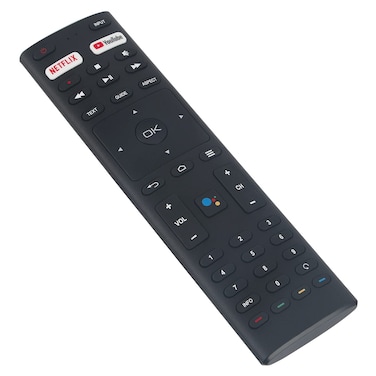 Beyution Voice Remote Control Fit for JVC Android TV RM-C3369 RM-C3363 and Work for Konka RM-C3329 Smart 4K UHD LCD LED HDTV 40H33A 65U55A 50Q75A 55U55A 32H31A 75U55A 43U55A