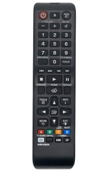 AIDITIYMI AH59-02603A Remote Control Replace Fit for Samsung Blu-ray Home Theater System HT-J5100K HT-J5150HK HT-J4500K HT-J4530K HT-J4550K HT-J5150HK HT-J5150 HT-H4500K HT-H4530K HT-H4550K HT-H4530HK