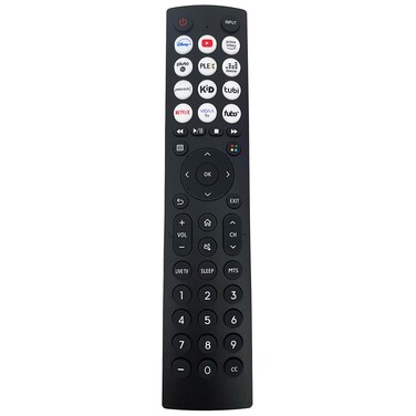 EN2D36H IR Remote Control Replacement for Hisense Smart Vidaa TV 40A35HUV 43A6GV 32A45GV 50A6GV 65A6GV 43A45GV 55A6GV 32A35HUV 43A35HUV 40A45GV, RM-EN2D36H-HS051