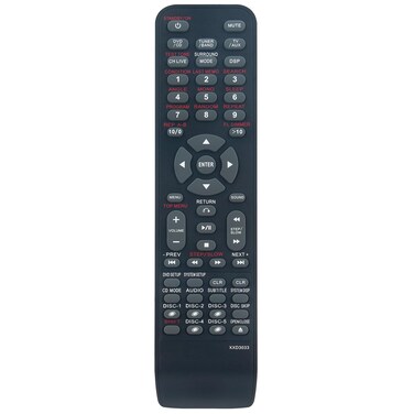 XXD3033 Replace Remote Control Compatible with Pioneer DVD Player CD Receiver XV-HTD50 XV-HTD510 XV-HTD1 XV-HTD520 XV-HTD510DVA XV-HTD5100V XV-HTD510DV XVHTD50 XVHTD510 XVHTD1 XVHTD520 XVHTD510DVA