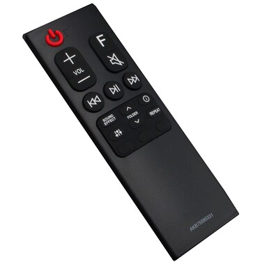 AKB75595331 Replace Remote Control fit for LG Soundbar Sound Bar Speaker System DSNH5 S65S3-S S67T2-W SL4 SL4Y SL5R SL5Y SL6Y SL7Y SLM4R SN5Y SN6Y SN7CY SN7R SNC4R SNH5 SPH4B-W SPJ4-S SPL5B-W SPN5B-W
