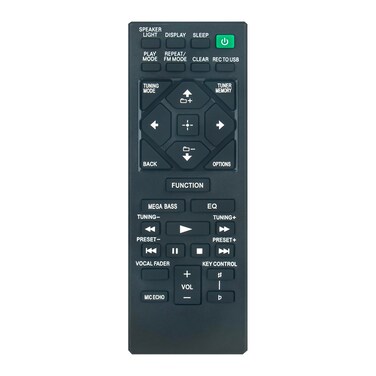AULCMEET RMT-AM220U New Replaced Remote Control Compatible with Sony Home Audio System MHCV11 MHC-V11