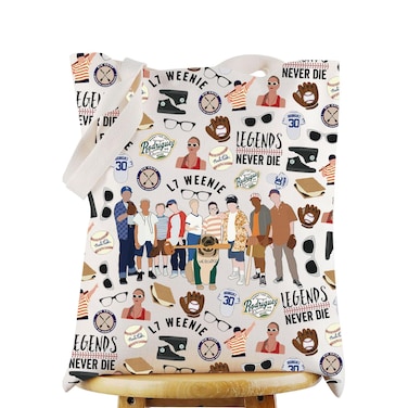 WZMPA The Slot Benny Travel Makeup Bag Scotty &amp; Benny Fans Gift The Jet Rodriguez Benny Zipper Bag Benny Baseball Inspired Gift (legends never die TG)