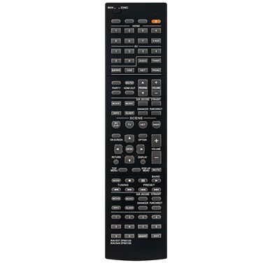 RAV540 ZP60150 A/V Receiver Replace Remote Control Compatible with Yamaha AVENTAGE Network AV Receivers RX-AS710 RX-A850 RX-A850BL RX-A860BL RX-AS710D RX-A860 RXAS710 RXA850 RXA850BL RXA860BL RXAS710D