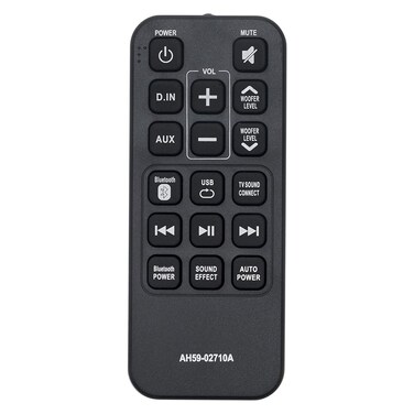 Beyution AH59-02710A Replace Remote Control Fit for Samsung Soundbar HW-J250 HW-J250/ZA HW-JM25 HW-JM25/ZA HW-J250/EN HW-J250/ZF HW-J260/XE HW-J260 HW-J250/XN HW-J250/XU HD-1272 HWJ250 HWJ250/ZA