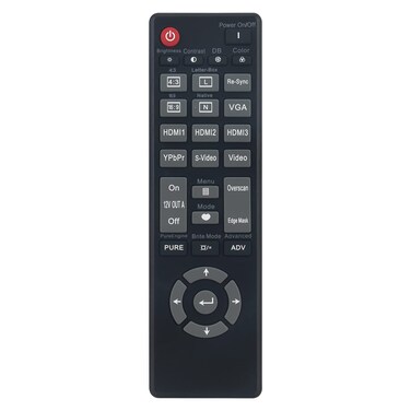 Replace Remote Control Compatible with Optoma Projector HD82 HD86 HT-8601 HD8600 HD87