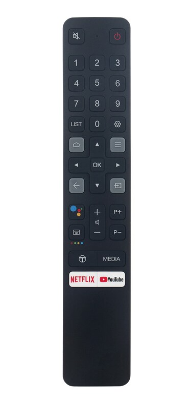 RC901V FMR1 06-BTZNYY-ARC901V Voice w Mic Remote Replacement for TCL Android Smart TV 55S430 43S430 65Q637 55Q637 40S334 32S334 55S434 43S434 55S434CA 65P8 65P8S 65S434 70S430 75S434 32A323 32A325