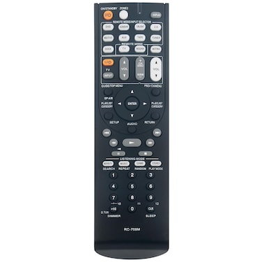 RC-709M Replace Remote Control Compatible with Onkyo AV Receiver TX-SR506B TX-SR506 TX-SR506S TX-SR576 TXSR506B TXSR506 TXSR506S TXSR576