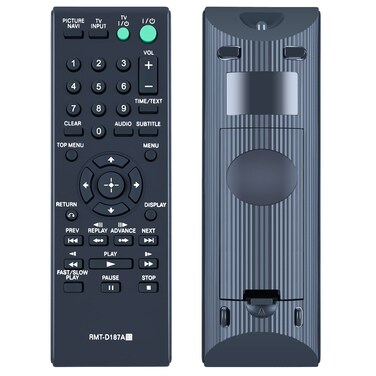 RMT-D187A Replacement Remote Control fit for Sony DVD CD Player DVP-NS718H DVP-SR500H DVP-SR101P DVP-SR200P DVP-SR401HP DVP-NS710H DVP-SR400P DVP-NS611HP DVP-SR500HP DVP-SR510P