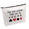 PWHAOO Vegas Trip Makeup Bag The One Where They Go To Vegas Cosmetic Bag Family Vacation Makeup Bag (GO TO V.E.G.A.S B)