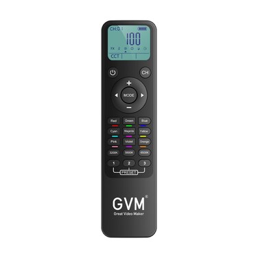 GVM Remote Control for GVM 800D 680RS 50RS 1200D 1500D RGB Video Light and SD200B SD300B SD500B SD650B SD300C Continuous Lighting Kit Photography Light