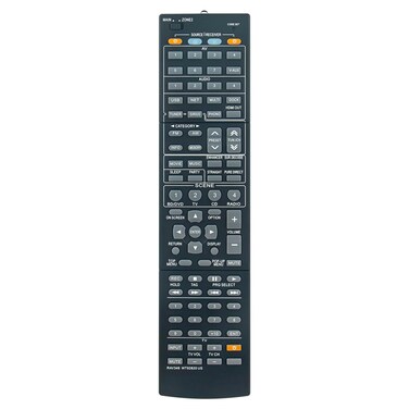 RAV346 WT92820US Replaced Remote Control fit for Yamaha AV Receiver RXA1000 RX-A1000 RXV1067(WT92820) RX-V1067