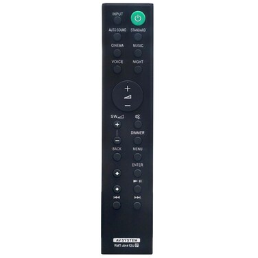RMT-AH412U Replacement Remote Control Commander Compatible with Sony Home Theater Soundbar System HT-S40R HT-S700RF HT-S20R HT-S500RF