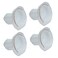 PUREBURG 4-Pack VBF10 Vacuum Filter Compatible with Black + Decker HHVJ315JD10 HHVJ315JMF61 HHVJ315JMF71 HHVJ315BMF22 HHVJ320BMF26 HHVJ320BMFS27 HHVJ315JDP27 Dustbuster Hand Vacs