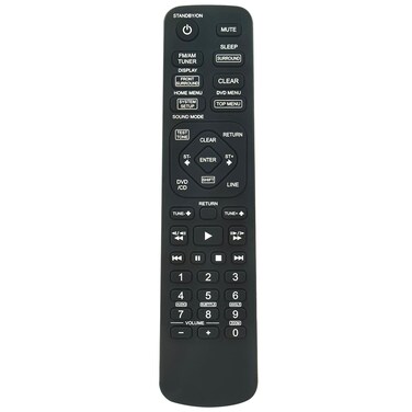 AXD7407 Replace Remote Control Compatible with Pioneer DVD CD Receiver XV-DV250 XV-DV350 XV-DV240 XV-DV232 XV-DV131 S-DV232 S-DV131 S-DV240SW S-DV340ST S-DV250 S-DV750ST S-DV350SW Speaker System