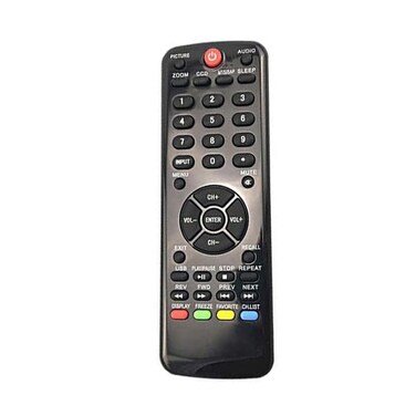 Replacement Remote Control Fit for Haier HTR-D09 L32C1120 L32D1120 L32D1120A L32F1120 L32F1120A L39B2180 LCD LED HDTV TV