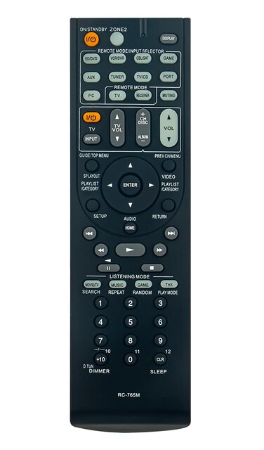 RC-765M Replace Remote Control fit for Onkyo AV Receiver TX-SR608 TXSR608 24140765
