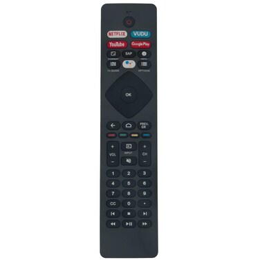 Beyution NH800UP RF402A-V14 Voice Remote Control fit for Philips Smart TV 50PFL5704/F7 55PFL5604/F7 65PFL5504/F7 55PFL5704/F7 65PFL5704/F7 65PFL5604/F7A 43PFL5604/F7 43PFL5704/F7 50PFL5604/F7