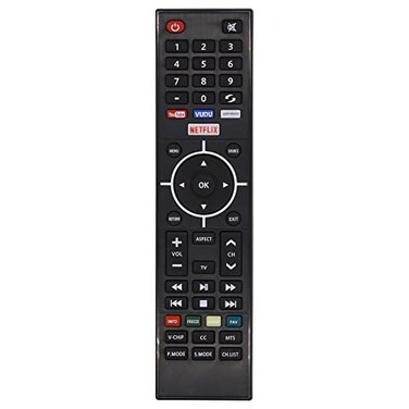 Riry New Replacement Westinghouse TV Remote Control for Westinghouse TV WD40FB2530 WE50UB4417 WE55UDT108 WE55UB4417 with Netflix/YouTube/VUDU/Pandora Shortcut Buttons