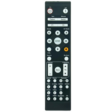 Replace Remote Control BR-3070L Compatible with Optoma Projector EH505 EH515 EH503 W515 X605E EH503E EH415 DH1014 X605 X605E EH503E BR561 EH505E BR541 EH505E-B W515T X600 EH505E-B EH505E EH500 W505