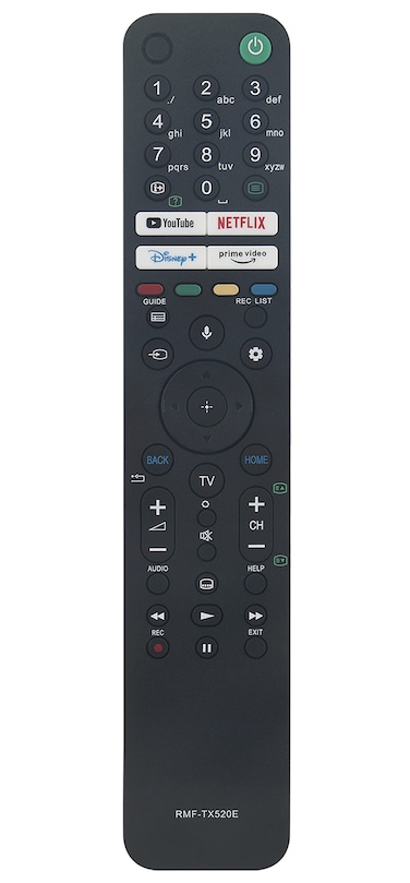 RMF-TX520E Replaced Voice Remote Control with MIC fit for Sony Smart Android TV KD-43X80J KD-43X85J KD-50X80J KD-50X85J KD-55X79J KD-55X80J KD-55X85J KD-65X80J KD-65X85J KD-75X80J KD-75X85J KD-85X85J