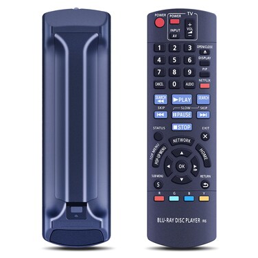 N2QAYB000575 IR6 Remote Control for Panasonic Blu-Ray Disc DVD Player DMP-MS10 DMP-BDT210 DMP-BDT110 DMP-BDT215 DMP-BDT310 DMP-BD75 DMP-BD755 DMP-MST60 sub N2QAYB000883 N2QAYB000574