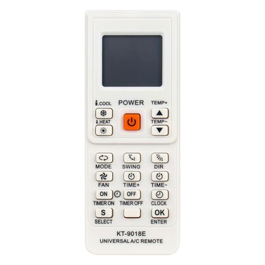 KT-9018E Replaced Universal Remote Control fit for Toshiba Panasonic Sanyo NEC Fujitsu LG Aux A/C Air Conditioner