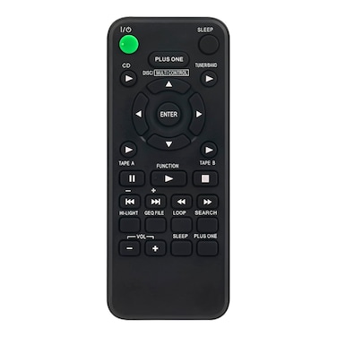 New RM-SF150 Replaced Remote Control Fit for Sony Audio System HCD-F150 HCD-F150AV HCD-MC1 MHC-F150 MHC-MC1 MHC-FR10 CMT-SBT100 CMT-SBT200 CMT-SBT300