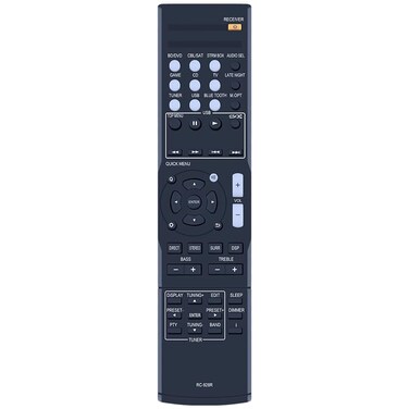 ZWP RC-928R Replacement Remote Control fit for Onkyo AV Receiver HT-S3900 TX-SR353 HT-S3800 HT-R397 TX-SR373 HT-P395 RC-909R HTS3900 TXSR353 HTS3800 HTR397 TXSR373 HTP395 RC909R