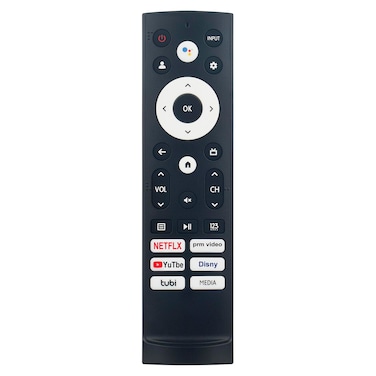 ERF3W90H New Replacement Voice Remote Control fit for Hisense 4K UHD Smart TV with Backlight 50A68H 55A6H 65A68H 75A6H 75A65H 75A68H 50U6H 75U7G 43A6H 43A65H 43A68H 55U6H 65U6H 75U6H