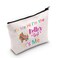 JNIAP Roller Skating Skate Gift It's Me Hi I'm The Roller Skater Cosmetic Bag Roller Skate Lover Makeup Pouch For Women(hi)