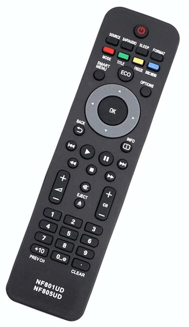 NF801UD NF805UD Remote Control Replacement for MAGNAVOX LCD LED TV