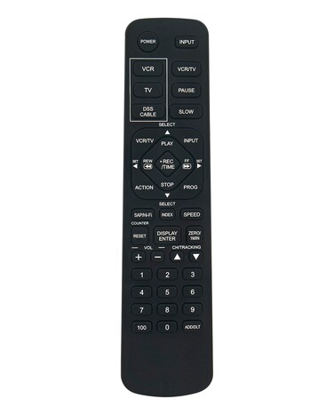 VSQS1559 Replace VCR Remote Control fit for PANASONIC Omnivision PV-8450 PV-8450U PV-8451 PV-8451K PV-8453 NVHD8060PX VHS Video Cassette Recorder