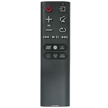 AKB75595301 Replace Sound Bar Remote Control Compatible with LG Audio Soundbar SK6 SK6Y SK8Y SK9Y SK10Y SK9 SK10 SKC9 SK8 SPK8-W SPK5B-W SL6Y