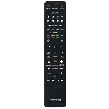 Replacement A/V Receiver Remote Control Compatible with Yamaha AVENTAGE 7.2 Channel AV Receiver RAV572 ZZ47580 RAV577 VDQ4050 RX-A4A RX-A1080 RX-A1080BL