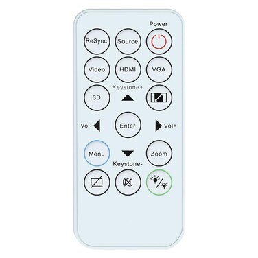 ZWP Universal 8VH02GC01 Projector Remote Control for Optoma IR29033 H112e H182X S310e S312 S315 S316 W310 W312 W316 X312 X315 X316 Projector