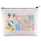 BWWKTOP Cartoon Mouse Cosmetic Makeup Bag Mouse Movie Gifts Believe In The Magic Mouse Makeup Zipper Pouch Bag Fairy Tales Merchandise (Believe In Magic)