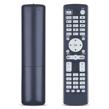 Replacement for BuzzTV IR-100L - Luminous Remote Control for BuzzTV XR4000, XRS4500, XR4500, XRS4500, ST4000 Set Top Boxes