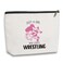 kdxpbpz Wrestling Travel Pouch Inspirational Wrestling Gifts for Women Makeup Bag for Wrestler Athlete Fans Wrestling Coach Mom Gifts for Women Her Best Friend Sister Coworker BFF Besties