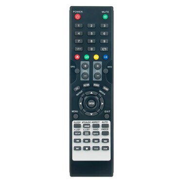 AULCMEET Replaced Remote Control Compatible with Supersonic LED TV/DVD Combo SC-1512 SC-1912 SC-2212 SC-1311 SC-1312 SC-1511WHT