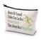 JYTAPP Praying Mantis Gifts Always Be Yourself Unless You Can Be a Praying Mantis Cosmetic Bag Mantis Lover Zipper Bag Entomologist Survival Kit