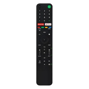 Replacment Remote Control RMF-TX500P Compatible with Sony Smart TV KD-55X9500H KD-65X8000H KD-65X8500G KD-65X9000H KD-65X9500G KD-65X9500H KD-75X8000H KD-75X8500G KD-75X9000H KD-75X9500G KD-55A8H
