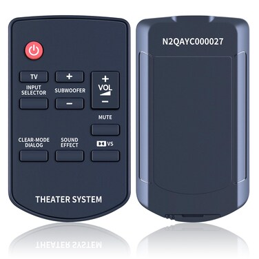 N2QAYC000027 Replacement Remote Control for Panasonic Home Theater Audio Systems SC-HTB500 SC-HTB10